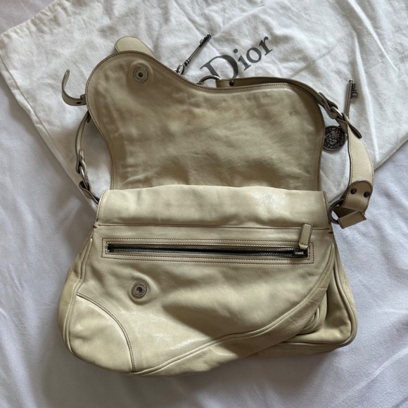 **AUTHENTIC** Dior Gaucho Saddle Bag - Picture 6 of 16